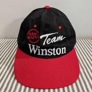 vintage 90's Winston Racing Nascar NO BULL series‎ strapback hat